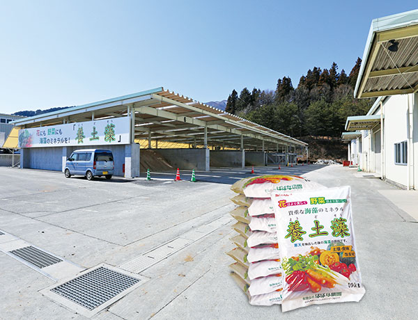 猪ノ沢事業所養土藻生産設備稼動