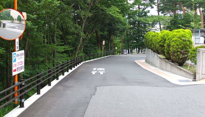 市道の拡幅