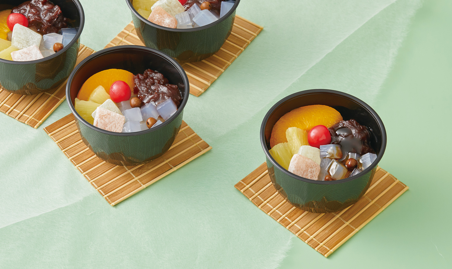 あんみつ かんてんぱぱの夏限定品「あんみつ」がリニューアルして新発売！ | 伊那食品工業株式会社